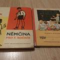 Učebnice němčiny z roku 1960-70