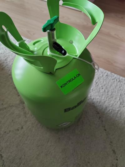 Hellium na balónky - zbytek