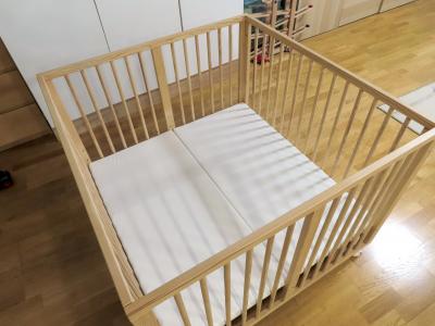 Dětská dřevěná ohrádka