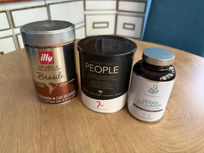 Káva, vegan kolagen