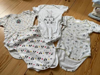 Dětské body s krátkým vel.74-80