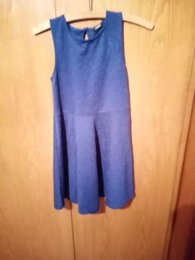 šatičky modré 134-140