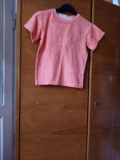 pěkné froté oranžové 122