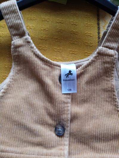 medovámanžestrová sukýnka nová 128