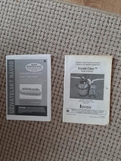 BAZÉN VČETNĚ FILTRACE