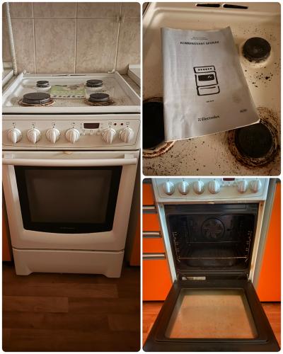 Kombinováný plynový sporák s troubou