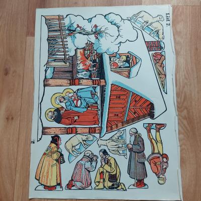 Betlem starý, tenký papír...