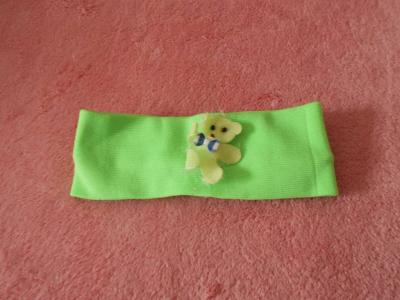 Čelenka zelená dětská,