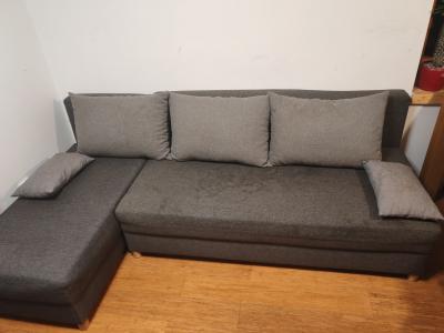 Rozkládací rohová pohovka