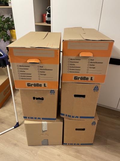 Krabice na stěhování