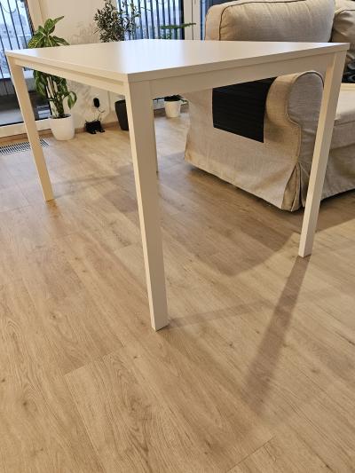 IKEA white table 125cm