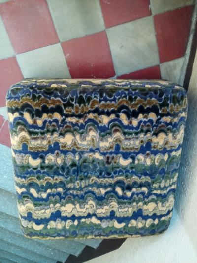 čtvercový bonbon pohovka metr na metr