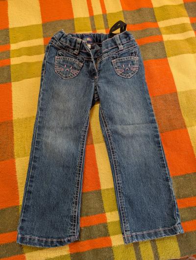 Dívčí džíny vel. 98/104