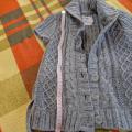 Dívčí pletená vesta vel. 104/110
