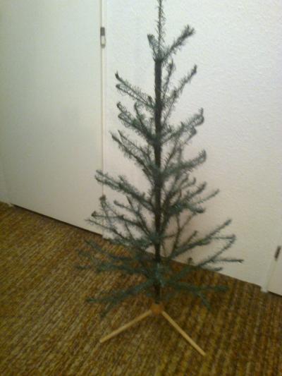 umělý vánoční stromeček