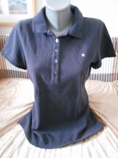 Triko s límečkem Gant vel. M  černé