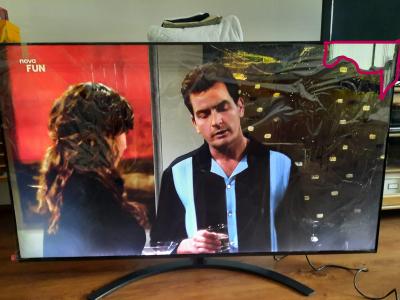 TV LG  65SM8200PLA, uhlopříčka 164cm, funkční