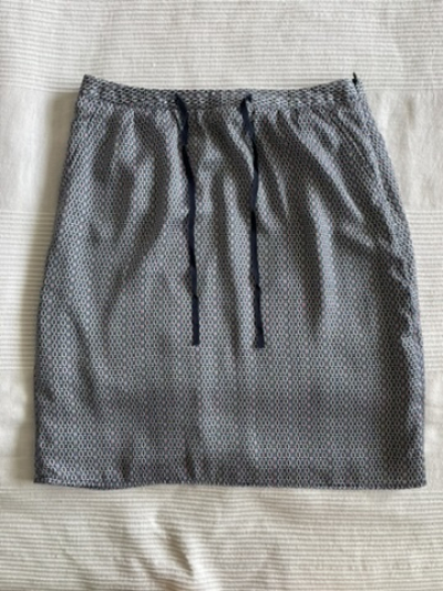 Modrá sukně Caroll