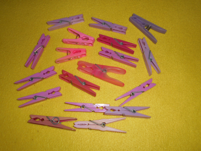 Kolíčky na prádlo různé