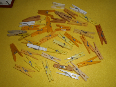 Kolíčky na prádlo směs