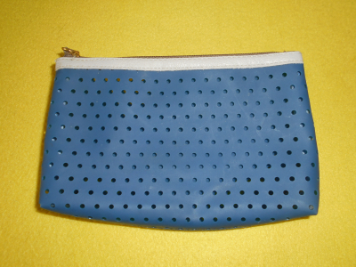 Taštička modrá plast