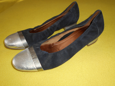 Baleríny semiš vel. 40