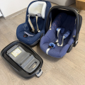 2x autosedacka maxi-cosi + základna