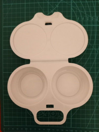 Plastová krabička na vajíčka