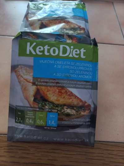 KetoDiet vaječná omeleta