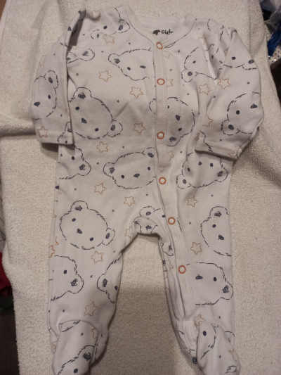 Dupačky s medvědy vel.62 i s čepičku