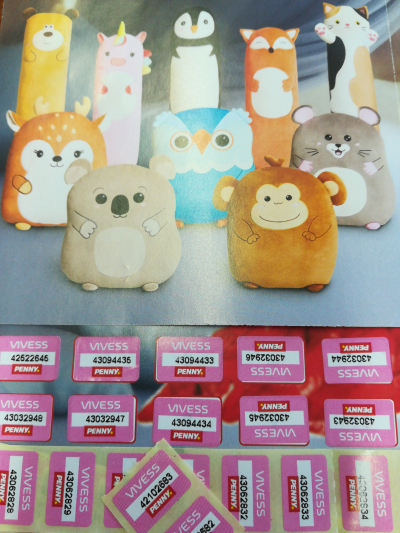 Penny body na deky a plyšáky