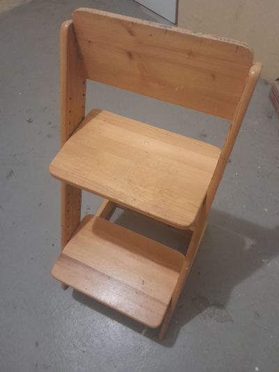 Dětská rostoucí židle