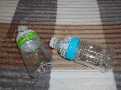 Plastové lahvičky 320 ml. 25 kousků