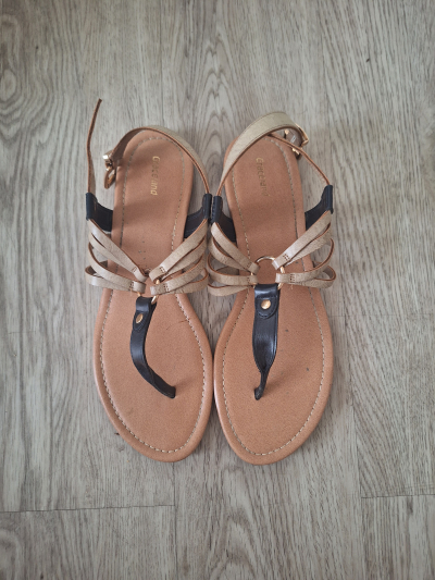 Dámské páskové boty vel. 42