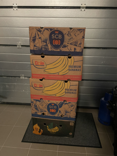 Krabice od banánů 5ks