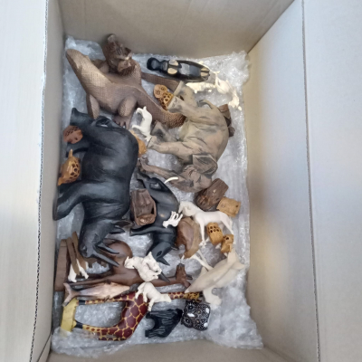 dřevěná zvířátka