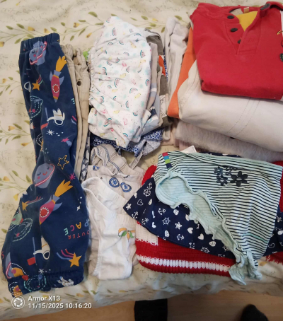 2 igeltky oblečení na  děti