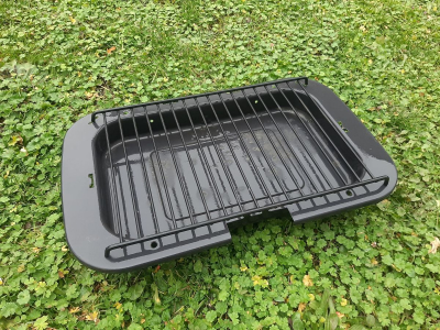 gril, ohniště, podmiska