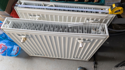 Radiátor, 2 kusy klasik výška 600 mm x šířka 700mm typ 22