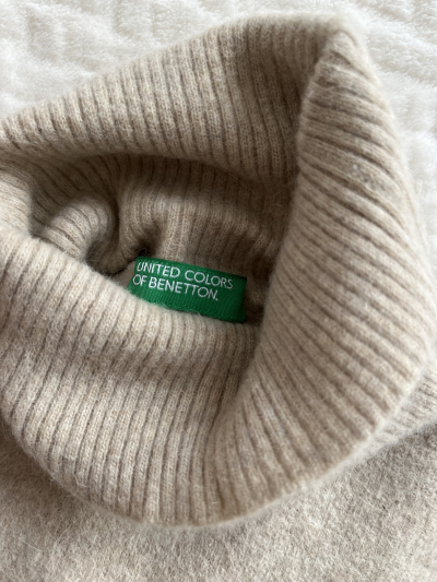 Vlněný svetr značky Benetton, dětské 7-10 let