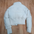 Bílá zimní bunda 34