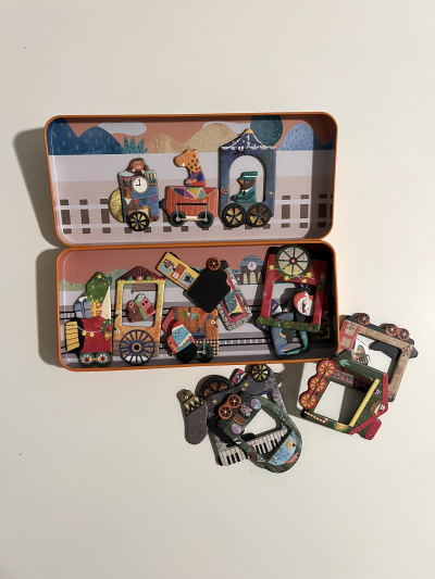 Magnetický cestovní skládací set