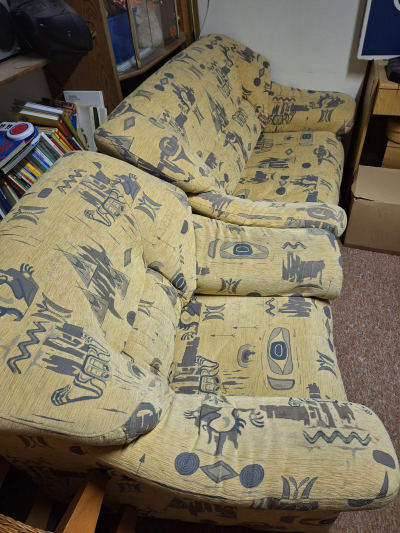 Dvojsedačka a křeslo