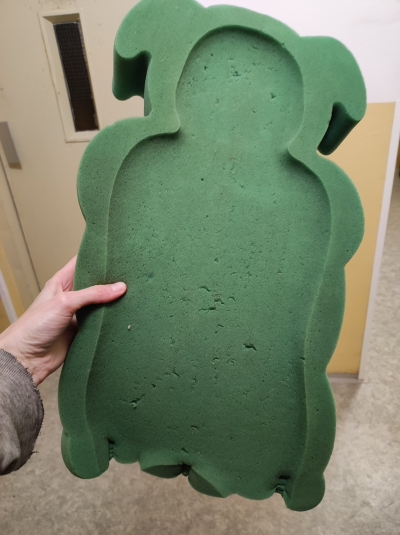 pěnový držák pro miminko do vany