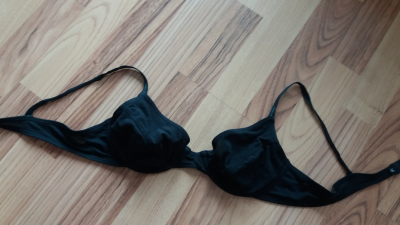 Černá bavlněná podprsenka vel. 75/80 A/B zn. Calvin Klein