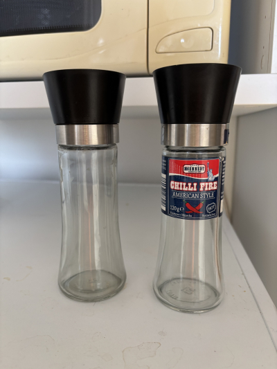 Daruji mlýnky na pepř / koření