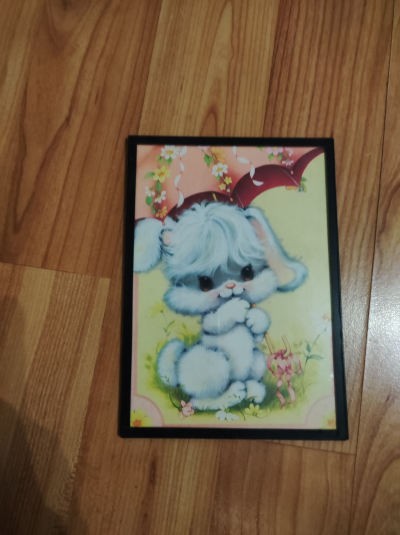 Zarámovaný dětský obrázek