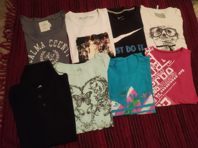 Mix různých triček - stav dobrý (nošená)