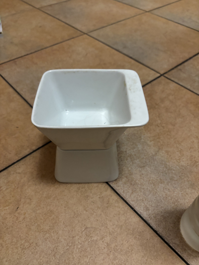 Keramická nádoba na fondue na svíčku