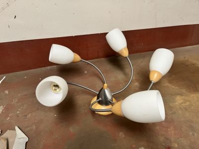 Stropní svítidlo, 5x E14 žárovka